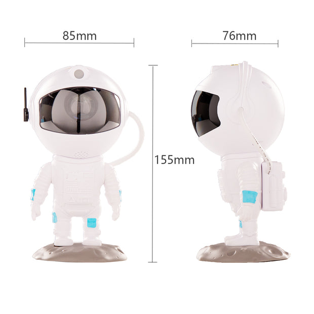 Astronaut Starry Sky Projector Remote Control Music Laser