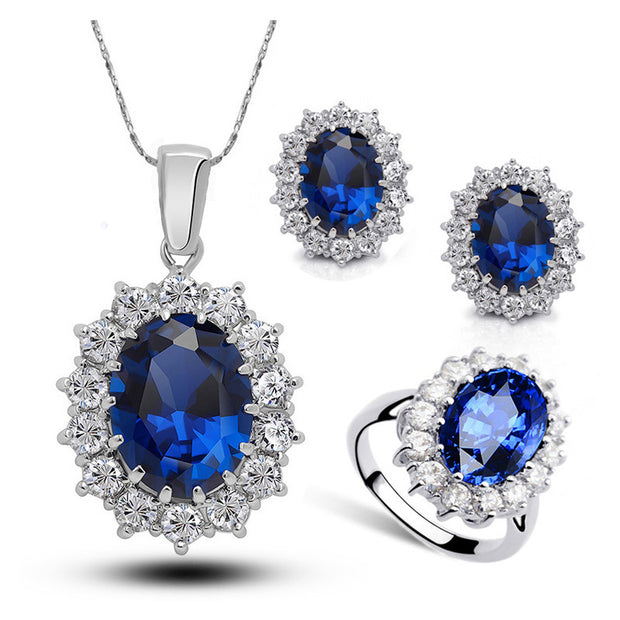 Crystal Jewelry Bridal Jewelry Set