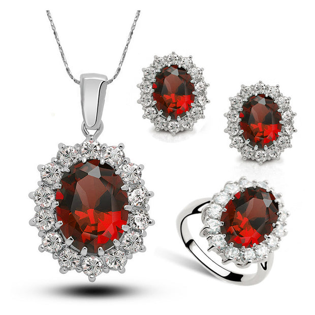 Crystal Jewelry Bridal Jewelry Set