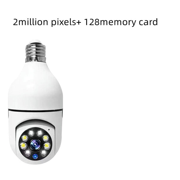 1080P WiFi Bulb Camera with 4X Zoom