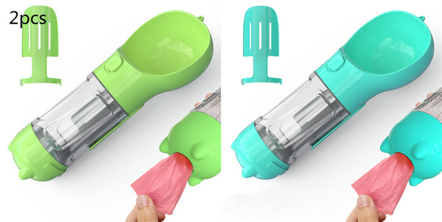 3-in-1 Portable Pet Water Bottle