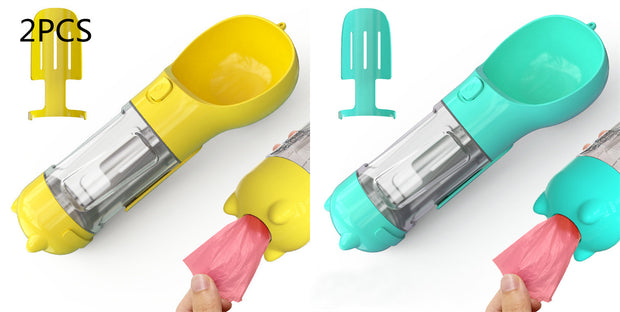 3-in-1 Portable Pet Water Bottle