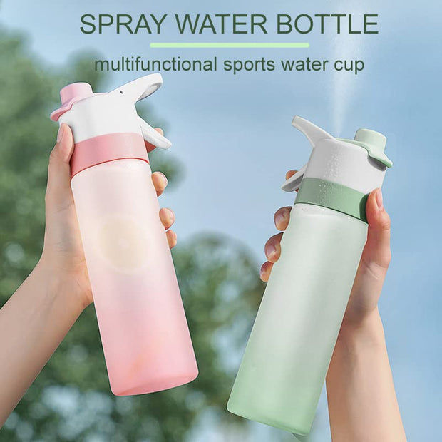 Large Capacity Spray Water Bottle