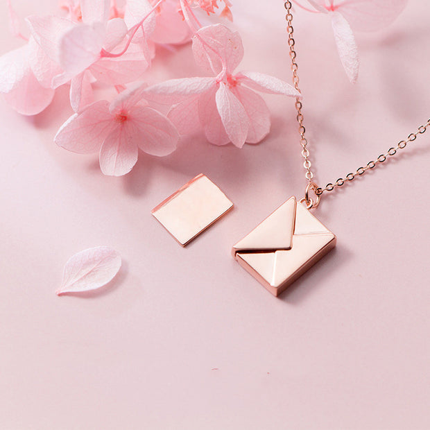 Envelope Love Letter Necklace