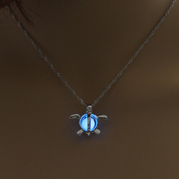 Glowing Moonstone Healing Necklace